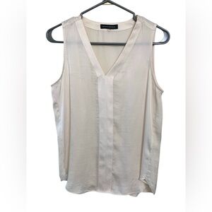 Banana Republic Office Top, Ivory, Wrinkle Resistant